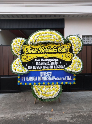 Papan Bunga Duka di Halmahera Utara