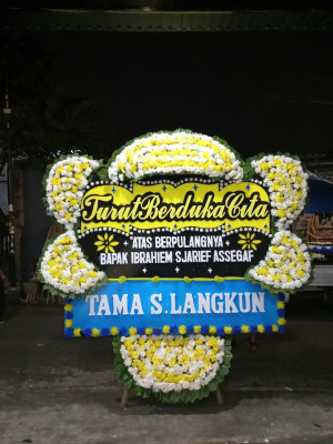 Papan Bunga Duka di Halmahera Utara