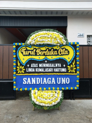 Papan Bunga Duka di Halmahera Utara