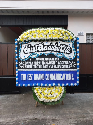 Papan Bunga Duka di Halmahera Utara